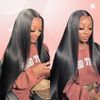 6*6 lace closure straight HD lace & transparent lace