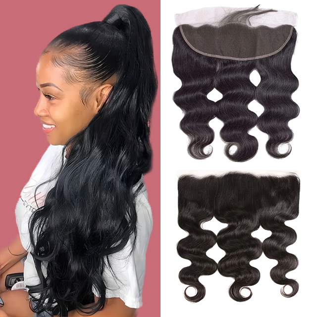 13*4 Lace frontal Body wave HD lace & Transparent lace 