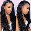 2*6 lace closure Water wave HD lace & transparent lace