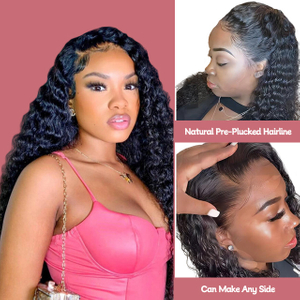 13*6 Full Frontal Lace Wig Deep Wave 