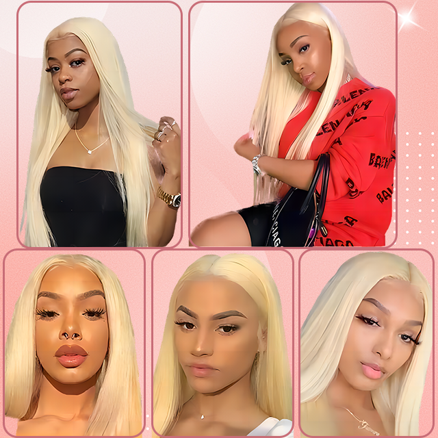 613# Blond raka hårbuntar 12a klass 
