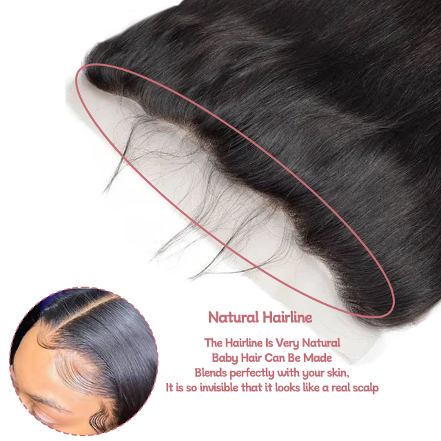 13*4 Lace frontal Straight HD lace & Transparent lace 