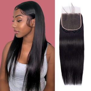 6*6 lace closure straight HD lace & transparent lace