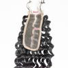 2*6 lace closure Deep wave HD lace & transparent lace