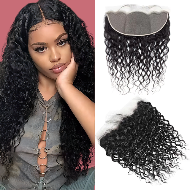 13*6 Lace frontal Water wave HD lace & Transparent lace 