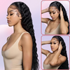 4*4 lace closure Deep wave HD lace & transparent lace
