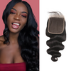 6*6 lace closure Body wave HD lace & transparent lace