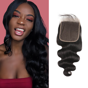 6*6 lace closure Body wave HD lace & transparent lace