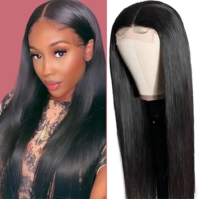 5*5 Lace Closure Wig Straight 