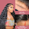 13*6 Full Frontal Lace Wig Deep Wave 