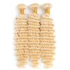 613# Blond Deep Wave Hair Bundles 12A Grad 