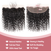 13*4 Lace frontal Water wave HD lace & Transparent lace 
