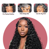13*4 Full Frontal Lace Wig Water Wave 