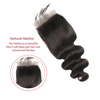 5*5 lace closure Body wave HD lace & transparent lace