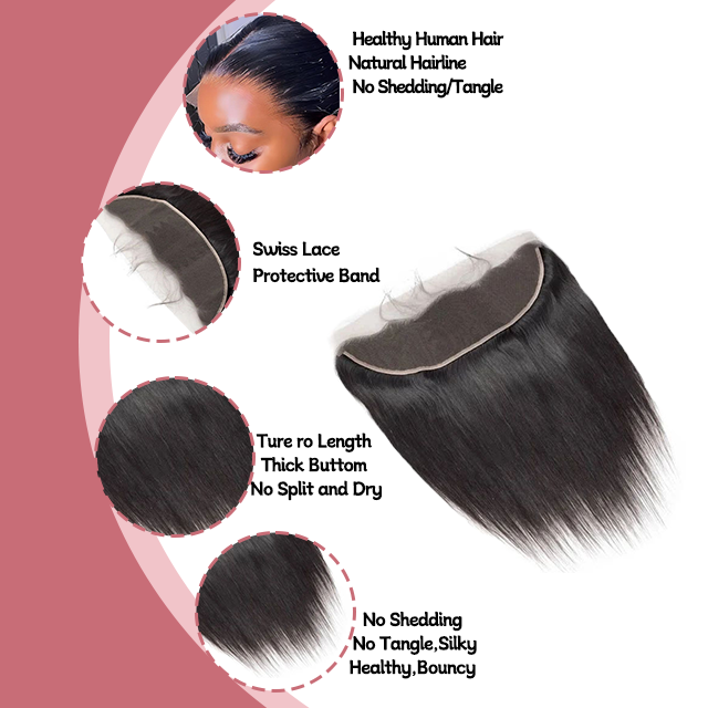 13*4 Lace frontal Straight HD lace & Transparent lace 