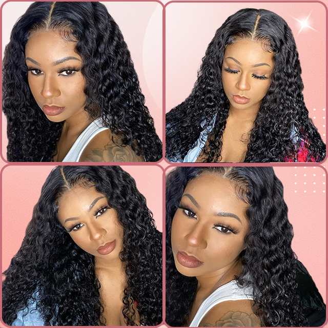13*4 Lace frontal Water wave HD lace & Transparent lace 