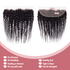 13*4 Lace frontal Deep curly HD lace & Transparent lace 