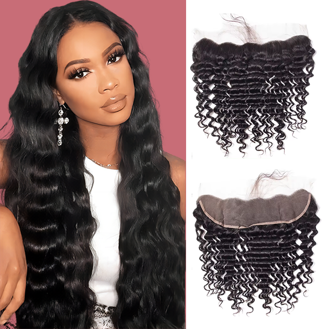 13*4 Lace frontal Deep wave HD lace & Transparent lace 