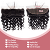 13*4 Lace frontal Losse deep wave HD lace & Transparent lace 