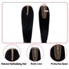 2*6 lace closure straight HD lace & transparent lace