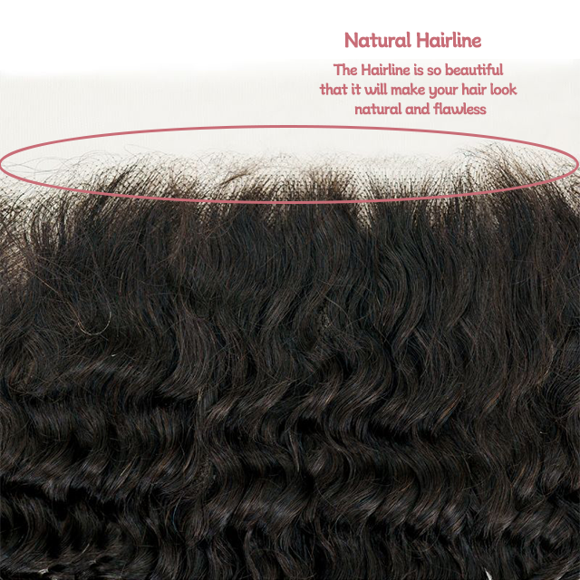 13*6 Lace frontal Deep wave HD lace & Transparent lace 