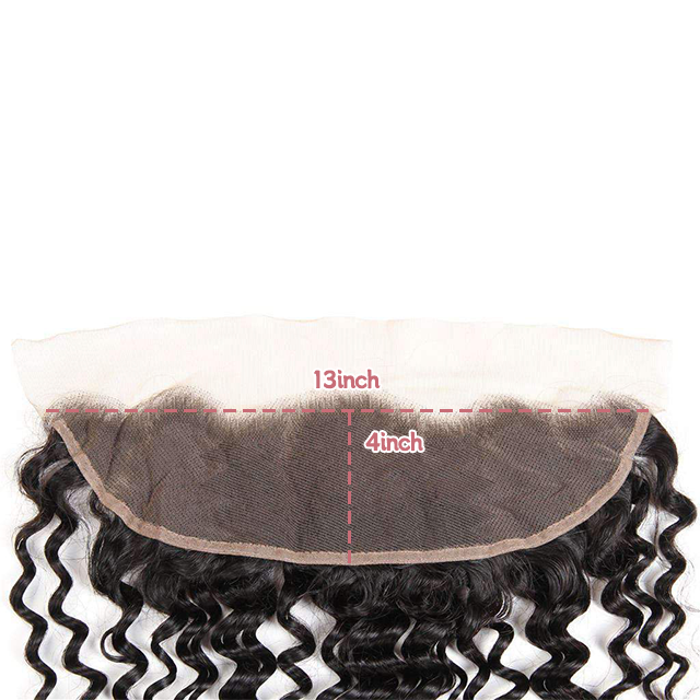 13*4 Lace frontal Deep wave HD lace & Transparent lace 
