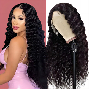 13" x 4" Full Lace Frontal Wig - Deep Wave