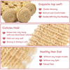 613# Blond Deep Wave Hair Bundles 12A Grad 