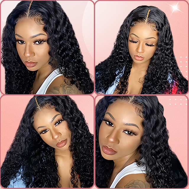 6*6 lace closure Water wave HD lace & transparent lace