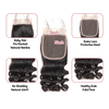 5*5 lace closure Losse wave HD lace & transparent lace
