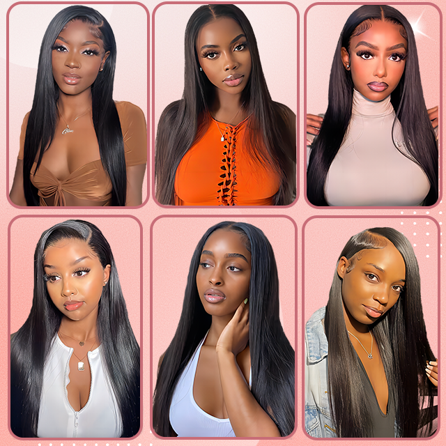 13*4 Lace frontal Straight HD lace & Transparent lace 