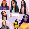 2*6 lace closure straight HD lace & transparent lace