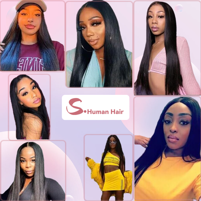 2*6 lace closure straight HD lace & transparent lace