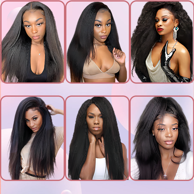 5*5 lace closure Kinky straight HD lace & transparent lace