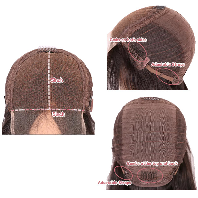 5*5 Lace Closure Wig Straight 