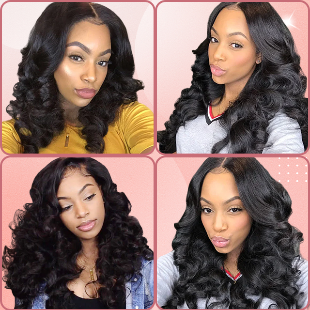 5*5 lace closure Losse wave HD lace & transparent lace