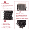 5*5 lace closure Water wave HD lace & transparent lace