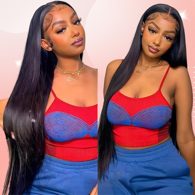 13*6 Lace frontal straight HD lace & Transparent lace 