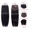 6*6 lace closure straight HD lace & transparent lace