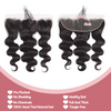 13*4 Lace frontal Body wave HD lace & Transparent lace 