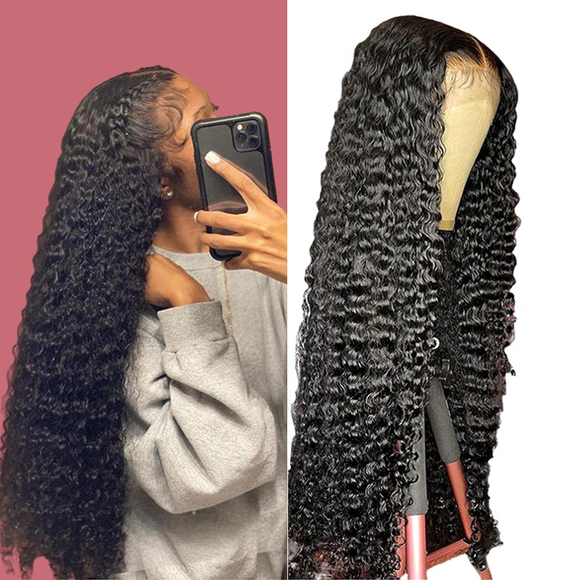 Lace Closure Deep Wave With Closure Silk Base