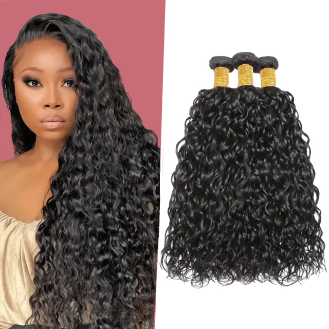 Natural wave Human hair bundles 