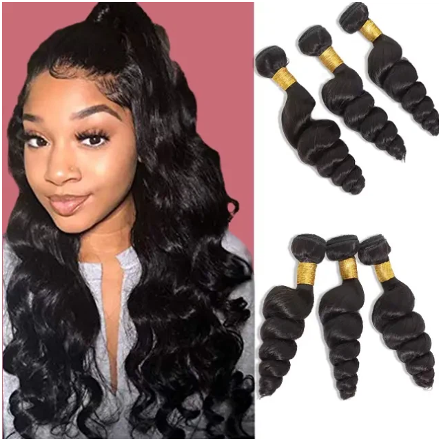 black curly hair bundles