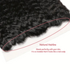 13*4 Lace frontal Kinky straight HD lace & Transparent lace 