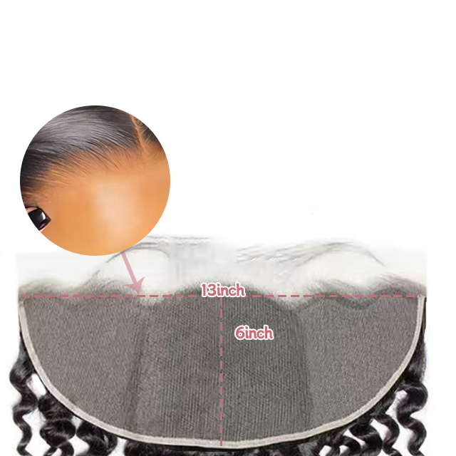 13*6 Lace frontal Deep wave HD lace & Transparent lace 