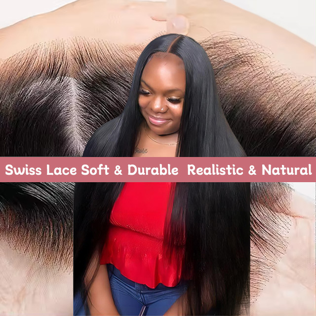 5*5 Lace Closure Wig Straight 