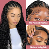13" x 6" Full Lace Frontal Wig - Water Wave