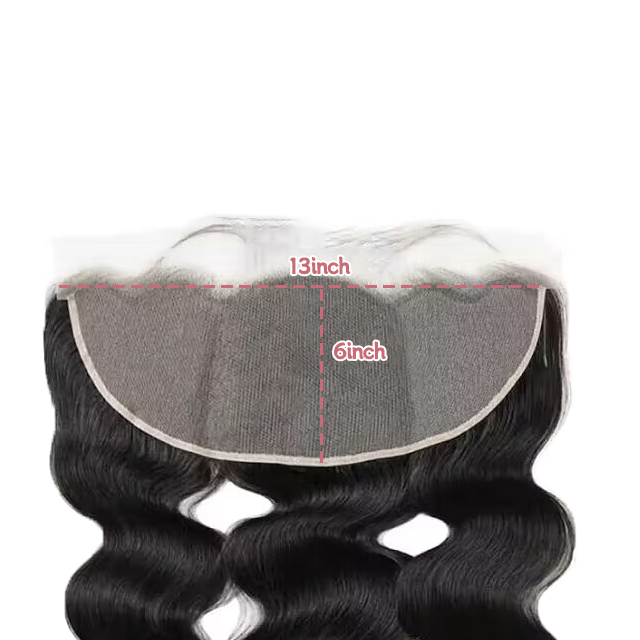 13*6 Lace Frontal Mwili Wimbi HD Lace & Lace ya Uwazi 