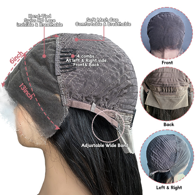 13*6 Frontal Lace Wig Body Wave 
